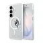 Karl Lagerfeld IML Choupette Peekaboo Logo mágneses tok iPhone és Samsung Galaxy S26 készülékekhez átlátszó