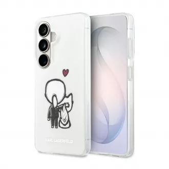   Karl Lagerfeld IML K&CH Back Logo Magnetic tok Samsung Galaxy S26 készülékhez átlátszó