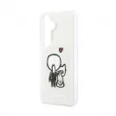 Karl Lagerfeld IML K&CH Back Logo Magnetic tok Samsung Galaxy S26 készülékhez átlátszó