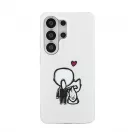 Karl Lagerfeld IML K&CH Back Logo Magnetic tok iPhone és Samsung Galaxy S26 Ultra készülékekhez átlátszó