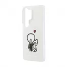 Karl Lagerfeld IML K&CH Back Logo Magnetic tok iPhone és Samsung Galaxy S26 Ultra készülékekhez átlátszó