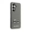 Karl Lagerfeld IML K&CH Peekaboo Logo mágneses tok iPhone Samsung Galaxy S26 készülékhez fekete