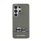 Karl Lagerfeld IML K&CH Peekaboo Logo Magnetic tok iPhone és Samsung Galaxy S26 Ultra készülékhez, fekete