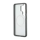 Karl Lagerfeld IML K&CH Peekaboo Logo Magnetic tok iPhone és Samsung Galaxy S26 Ultra készülékhez, fekete