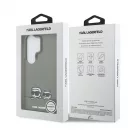 Karl Lagerfeld IML K&CH Peekaboo Logo Magnetic tok iPhone és Samsung Galaxy S26 Ultra készülékhez, fekete