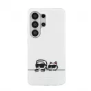Karl Lagerfeld IML K&CH Peekaboo Logo mágneses tok Samsung Galaxy S26 Ultra készülékhez fehér
