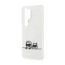 Karl Lagerfeld IML K&CH Peekaboo Logo mágneses tok Samsung Galaxy S26 Ultra készülékhez fehér