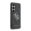 Guess PU 4G Metal Logo tok Samsung Galaxy S25+ készülékhez szürke