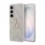 Guess PU 4G Metal Logo tok Samsung Galaxy S26 készülékhez rózsaszín