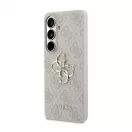 Guess PU 4G Metal Logo tok Samsung Galaxy S26 készülékhez rózsaszín