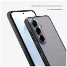 Nillkin Super Frosted PRO tok Samsung Galaxy S26+ készülékhez átlátszó fekete