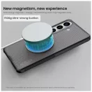 Nillkin Super Frosted PRO mágneses hátlaptok Samsung Galaxy S26 készülékhez átlátszó fekete