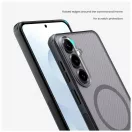 Nillkin Super Frosted PRO mágneses hátlapi tok Samsung Galaxy S26+ készülékhez átlátszó fekete
