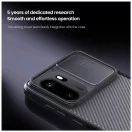 Nillkin CamShield PRO kemény tok OnePlus 15R készülékhez átlátszó fekete