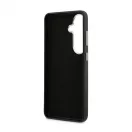 Guess PU 4G Resin Metal Logo tok Samsung Galaxy S26 készülékhez fekete