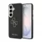 Guess PU 4G Resin Metal Logo tok Samsung Galaxy S26+ készülékhez fekete