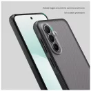Nillkin Super Frosted PRO hátlaptok Samsung Galaxy A37 készülékhez átlátszó fekete