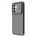 Nillkin CamShield PRO átlátszó kemény tok Samsung Galaxy A37 készülékhez fekete