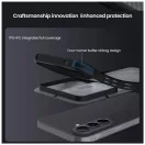 Nillkin CamShield PRO átlátszó kemény tok Samsung Galaxy A37 készülékhez fekete
