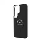 Karl Lagerfeld PU RSG Logo mágneses tok Samsung Galaxy S26 Ultra készülékhez, fekete
