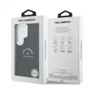 Karl Lagerfeld PU RSG Logo mágneses tok Samsung Galaxy S26 Ultra készülékhez, fekete