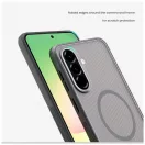 Nillkin Super Frosted PRO mágneses hátlap tok Samsung Galaxy A57 készülékhez átlátszó fekete