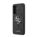Guess PU 4G Metal Logo tok Samsung Galaxy A37 készülékhez szürke