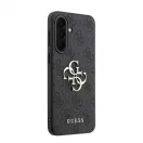 Guess PU 4G Metal Logo tok Samsung Galaxy A37 készülékhez szürke