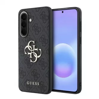   Guess PU 4G Metal Logo tok Samsung Galaxy A57 készülékhez szürke