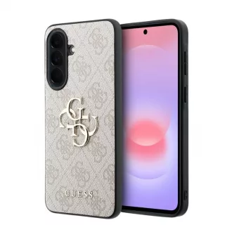   Guess PU 4G fém logós tok Samsung Galaxy A37 készülékhez pink