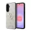 Guess PU 4G fém logós tok Samsung Galaxy A37 készülékhez pink