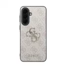 Guess PU 4G fém logós tok Samsung Galaxy A37 készülékhez pink