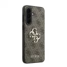 Guess PU-bőr 4G Metal Logo tok Samsung Galaxy A37 készülékhez barna