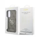 Guess PU-bőr 4G Metal Logo tok Samsung Galaxy A37 készülékhez barna