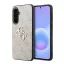 Guess PU 4G Metal Logo tok Samsung Galaxy A57 készülékhez rózsaszín