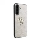 Guess PU 4G Metal Logo tok Samsung Galaxy A57 készülékhez rózsaszín