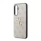 Guess PU 4G Metal Logo tok Samsung Galaxy A57 készülékhez rózsaszín