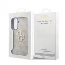 Guess PU 4G Metal Logo tok Samsung Galaxy A57 készülékhez rózsaszín
