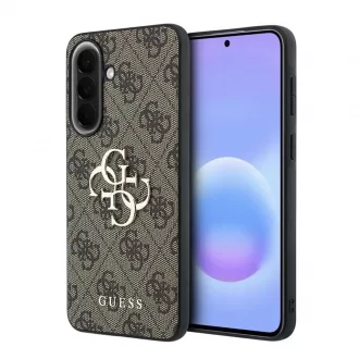   Guess PU 4G Metal Logo tok Samsung Galaxy A57 készülékhez barna