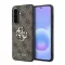 Guess PU 4G Metal Logo tok Samsung Galaxy A57 készülékhez barna