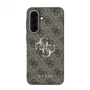 Guess PU 4G Metal Logo tok Samsung Galaxy A57 készülékhez barna