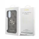 Guess PU 4G Metal Logo tok Samsung Galaxy A57 készülékhez barna