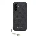 Guess Charm Case tok Samsung Galaxy A37 készülékhez fekete