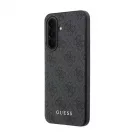 Guess PU 4G Metal Classic Logo tok Samsung Galaxy A37 készülékhez szürke