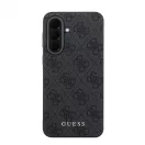 Guess PU 4G Metal Classic Logo tok Samsung Galaxy A37 készülékhez szürke