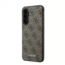 Guess PU 4G Metal Classic Logo tok Samsung Galaxy A37 készülékhez barna