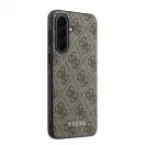Guess PU 4G Metal Classic Logo tok Samsung Galaxy A37 készülékhez barna