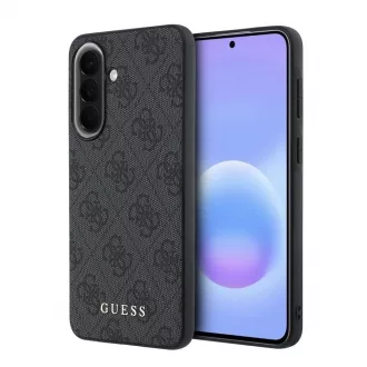   Guess PU 4G Metal Classic Logo tok Samsung Galaxy A57 készülékhez, szürke