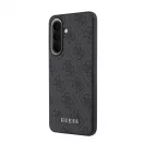 Guess PU 4G Metal Classic Logo tok Samsung Galaxy A57 készülékhez, szürke