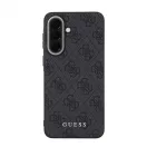 Guess PU 4G Metal Classic Logo tok Samsung Galaxy A57 készülékhez, szürke